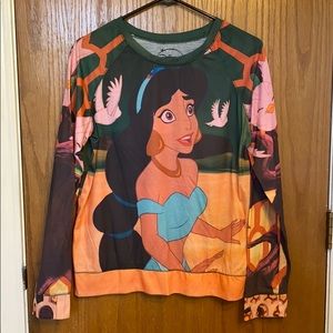 Disney Jasmine XL long sleeve top